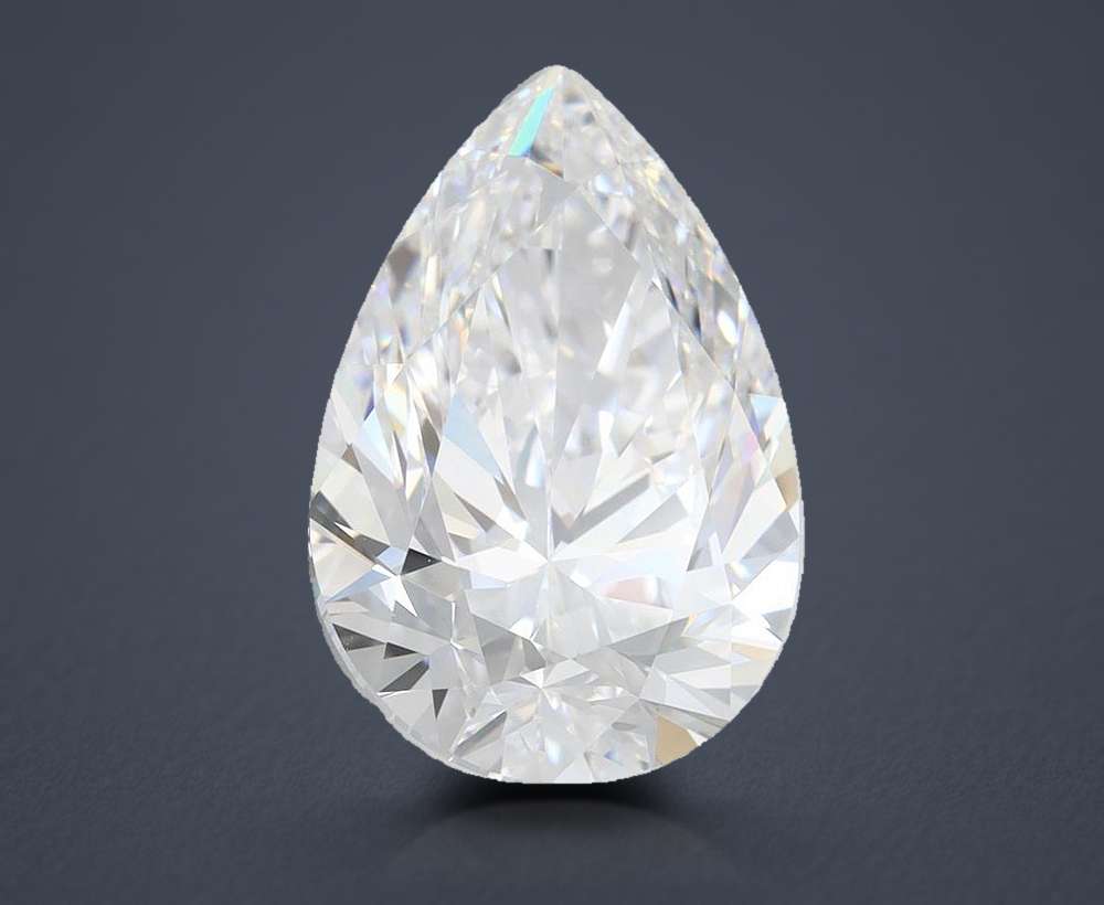 4.45 Carat Pear Lab Diamond