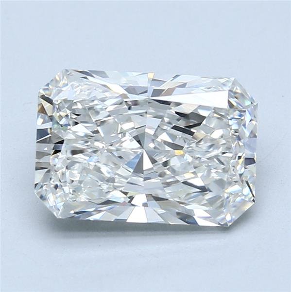 3.27ct H VS1 Rare Carat Ideal Cut Radiant Lab Grown Diamond