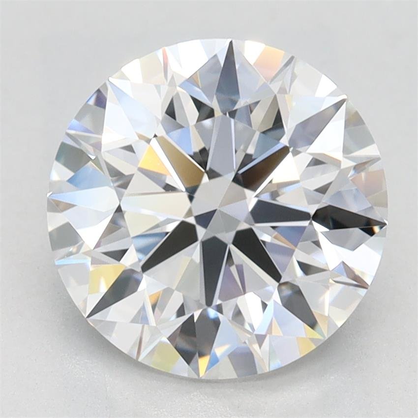 2.27ct D VVS2 Rare Carat Ideal Cut Round Lab Grown Diamond