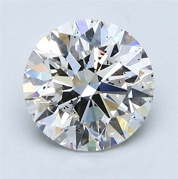 1.53ct H SI2 Rare Carat Ideal Cut Round Diamond