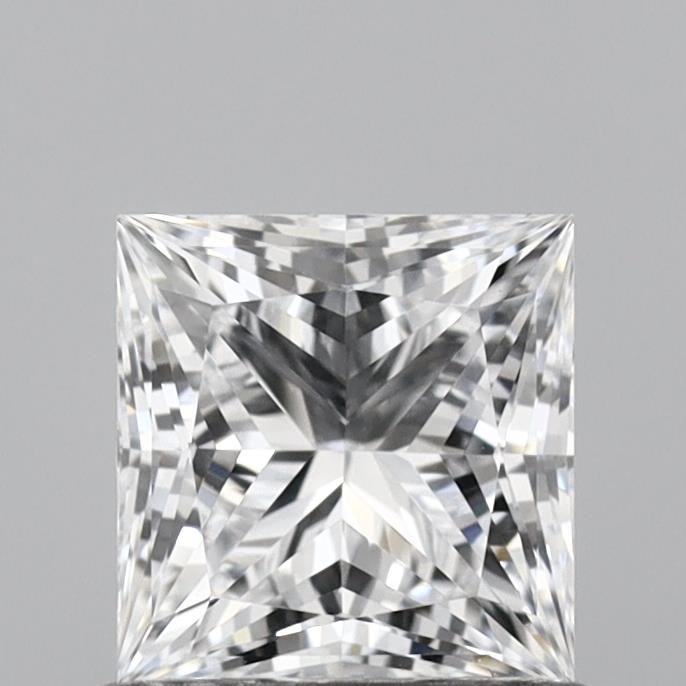 0.81ct D VVS2 Rare Carat Ideal Cut Princess Lab Grown Diamond