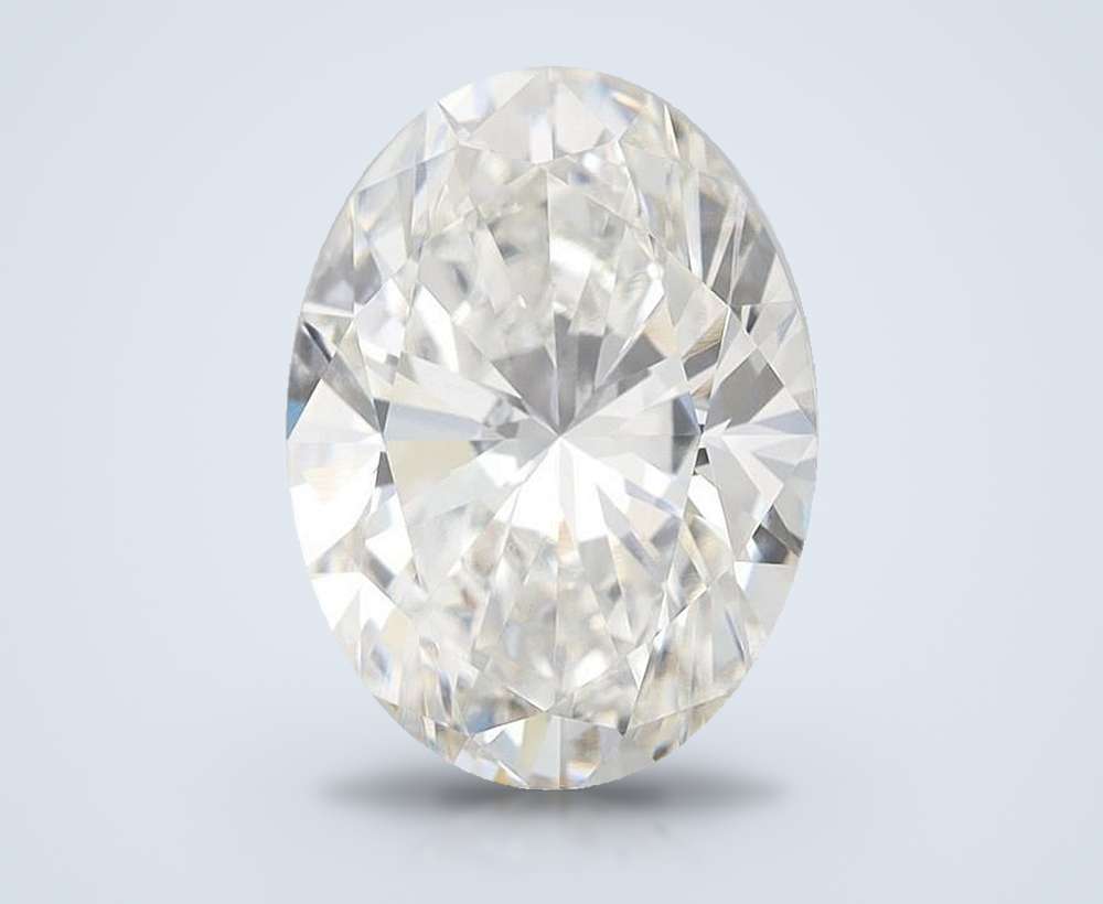 4.21 Carat Oval Lab Diamond