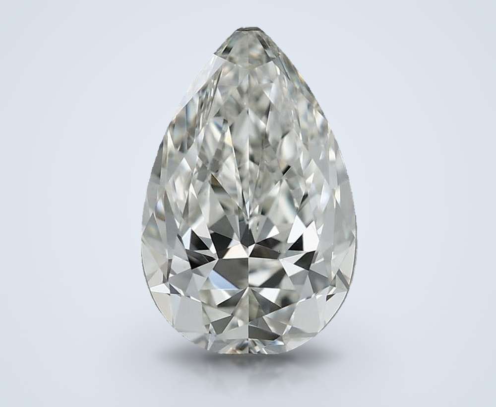 0.60 Carat Pear Natural Diamond