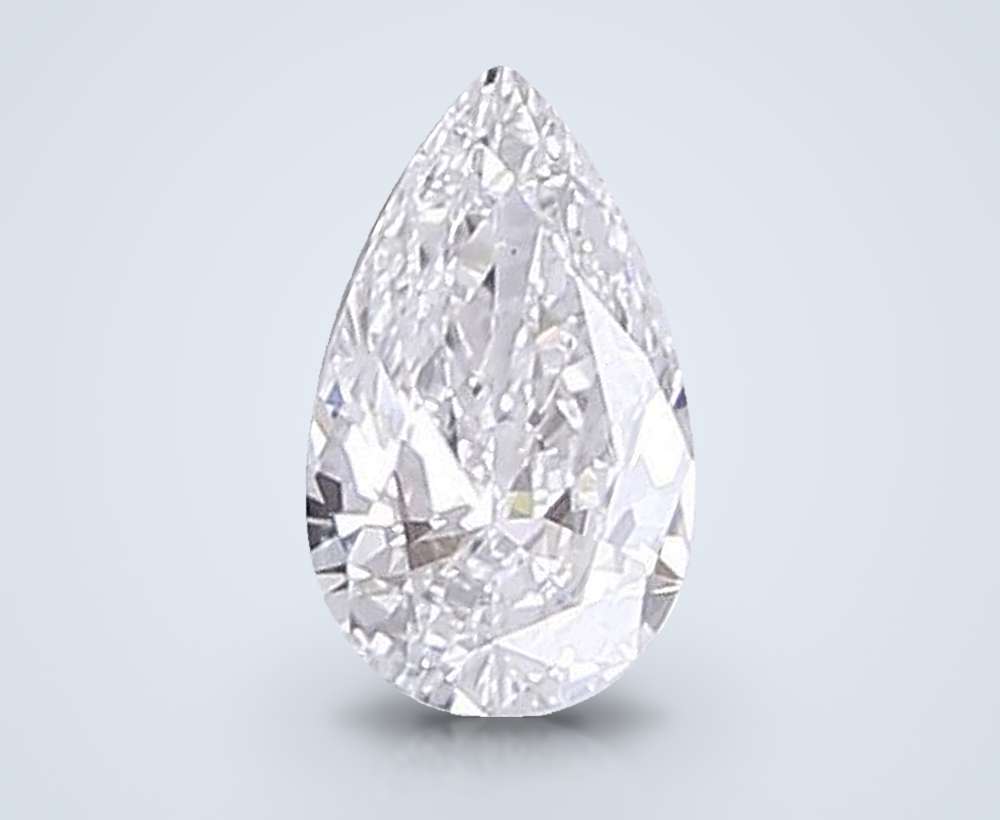 0.33 Carat Pear Lab Diamond