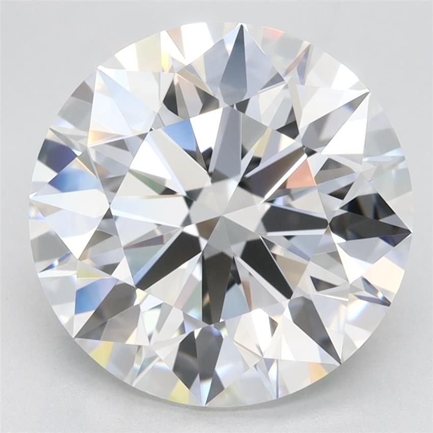 4.53ct F IF Rare Carat Ideal Cut Round Lab Grown Diamond