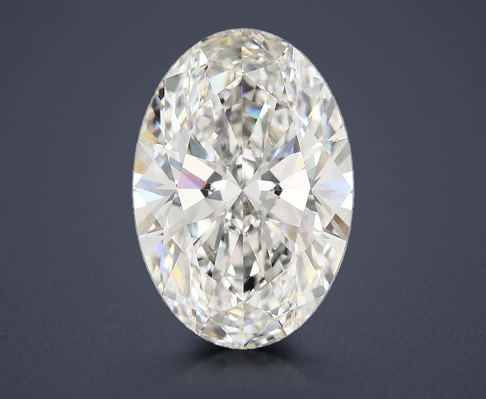 4.20 Carat Oval Lab Diamond