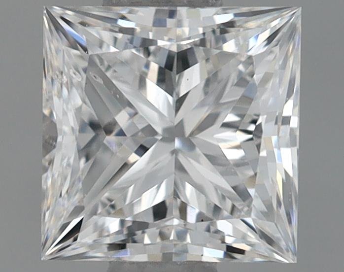 0.70ct E VS2 Rare Carat Ideal Cut Princess Lab Grown Diamond