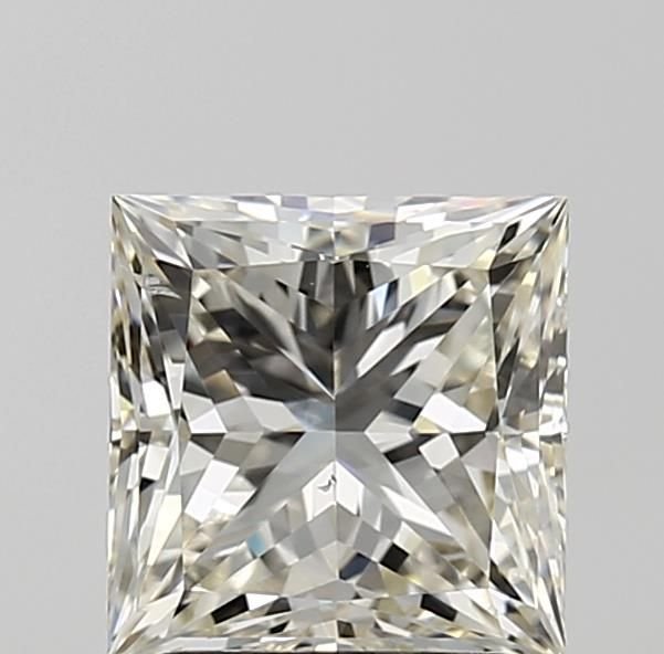 2.00ct J SI2 Rare Carat Ideal Cut Princess Diamond