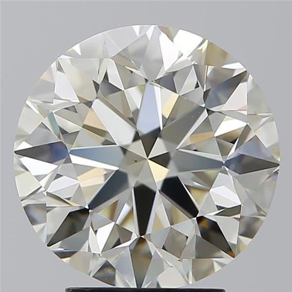 4.01ct K VS2 Excellent Cut Round Diamond