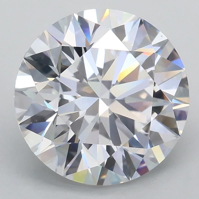 3.05ct E VS1 Rare Carat Ideal Cut Round Lab Grown Diamond