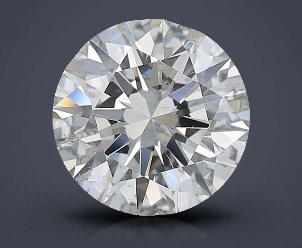 3.01 Carat Round Natural Diamond