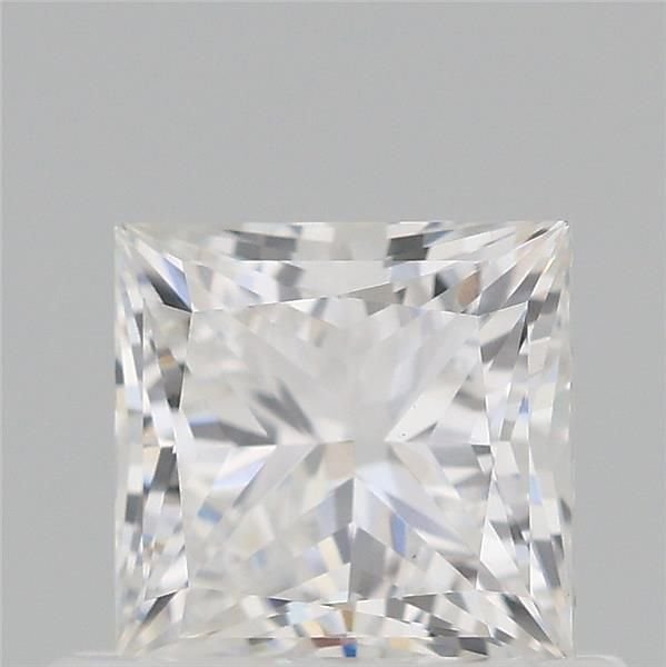 0.64ct E VS1 Rare Carat Ideal Cut Princess Lab Grown Diamond