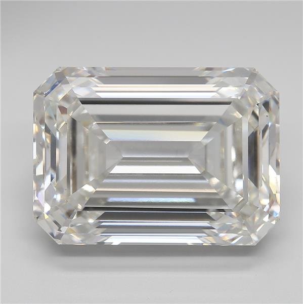 15.02ct H VS1 Rare Carat Ideal Cut Emerald Lab Grown Diamond