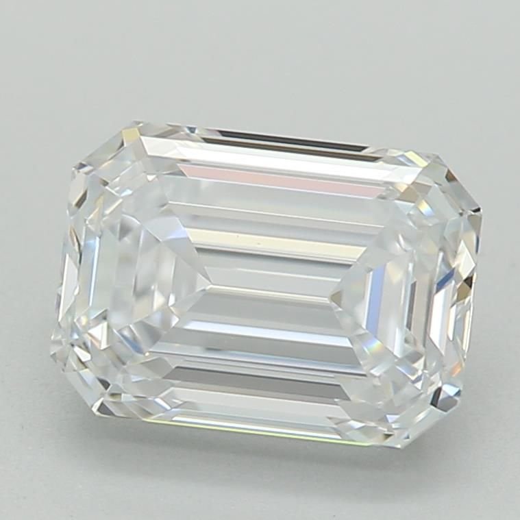 1.02ct D VVS2 Excellent Cut Emerald Lab Grown Diamond