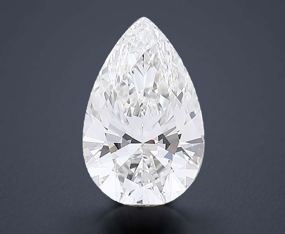 3.33 Carat Pear Lab Diamond