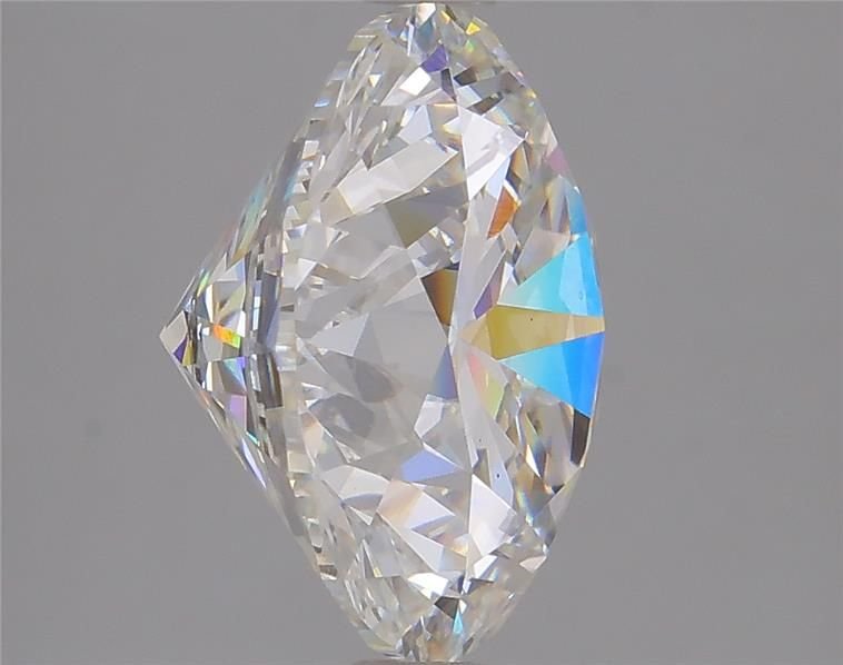 4.76ct G SI1 Rare Carat Ideal Cut Round Lab Grown Diamond