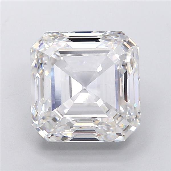 7.35ct E VS1 Rare Carat Ideal Cut Asscher Lab Grown Diamond