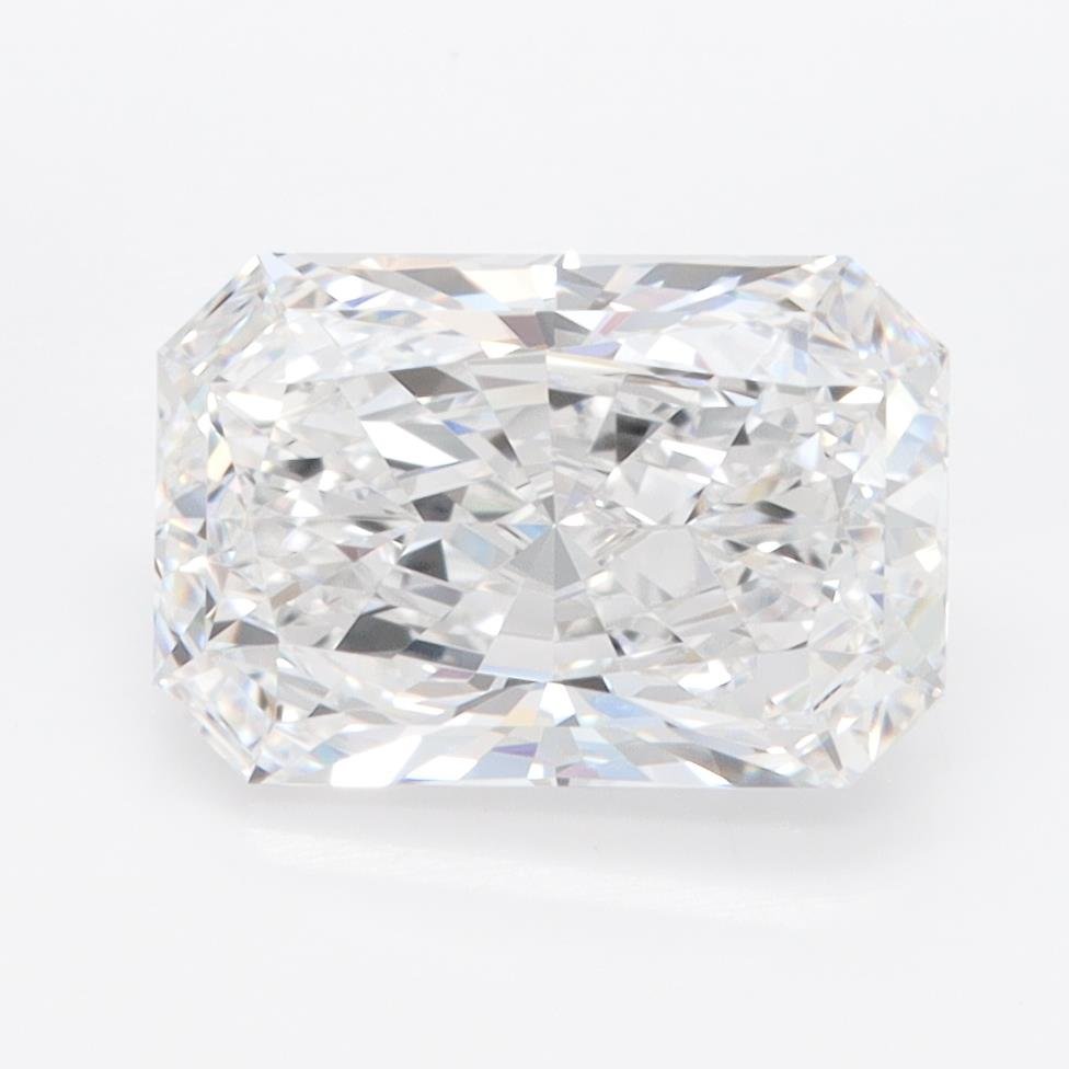 2.58ct D VVS1 Rare Carat Ideal Cut Radiant Lab Grown Diamond