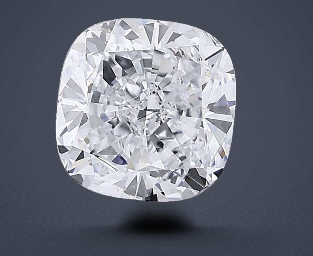 1.50 Carat Cushion Lab Diamond