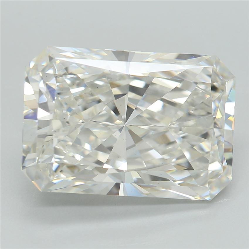 5.24ct G VS1 Rare Carat Ideal Cut Radiant Lab Grown Diamond