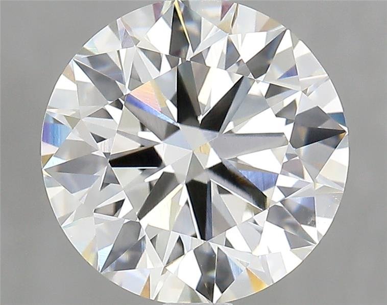 3.42ct J VS1 Rare Carat Ideal Cut Round Lab Grown Diamond