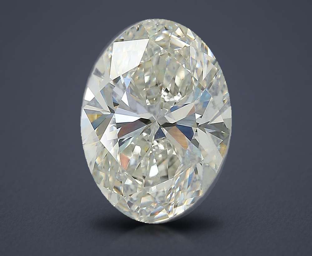 3.72 Carat Oval Lab Diamond