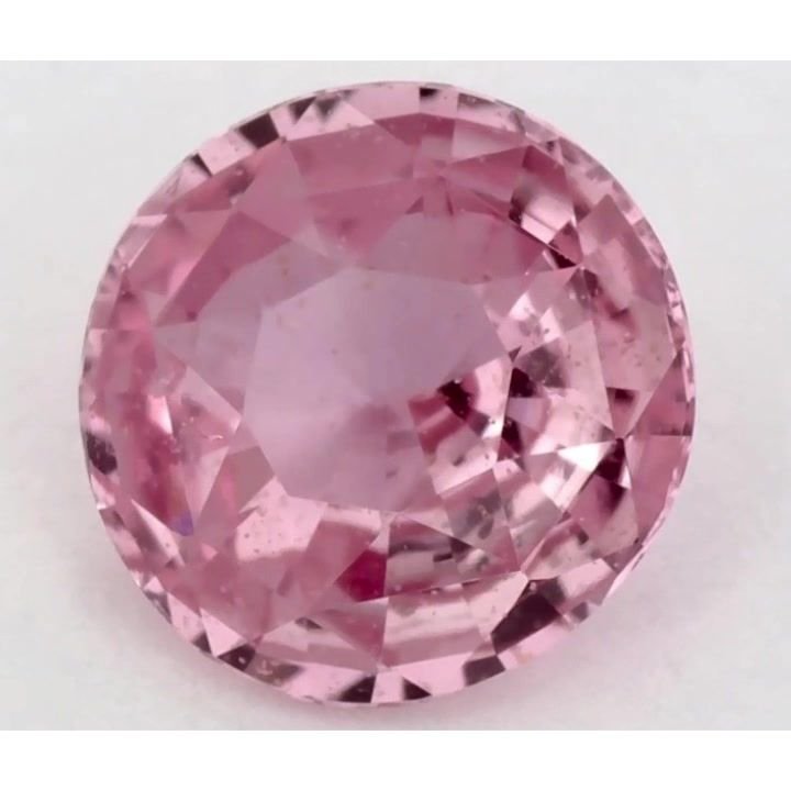 1.59 Carat Pink Round Sapphire