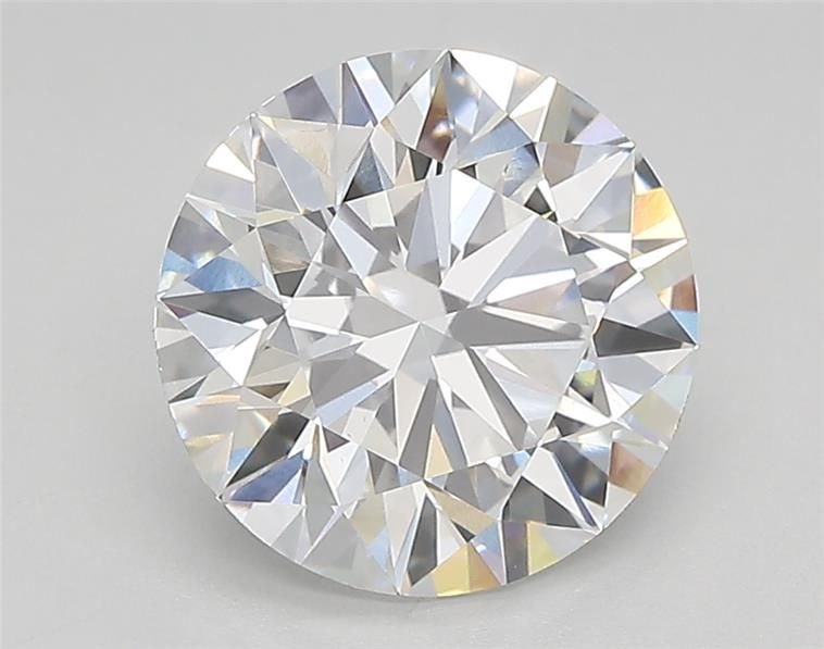 2.90ct E VS1 Rare Carat Ideal Cut Round Lab Grown Diamond