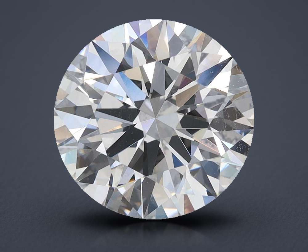 3.58 Carat Round Lab Diamond