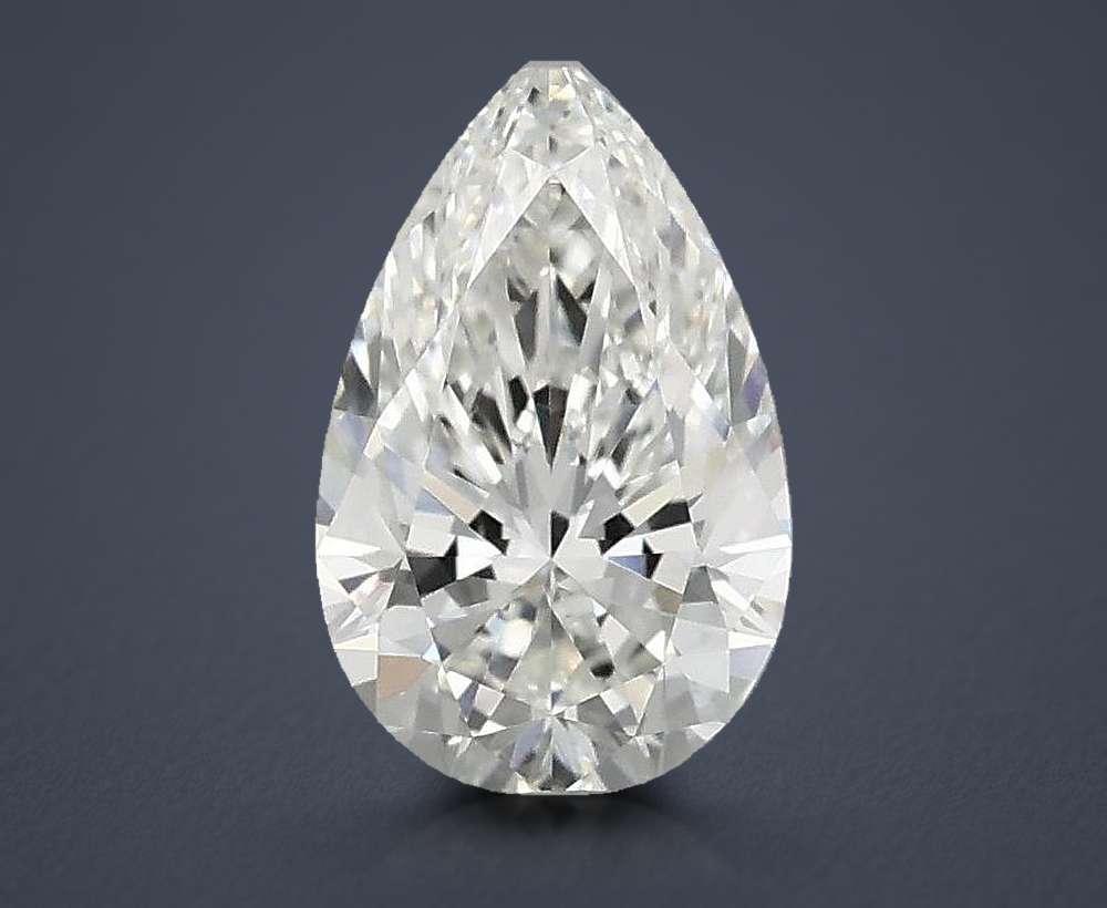 1.00 Carat Pear Lab Diamond
