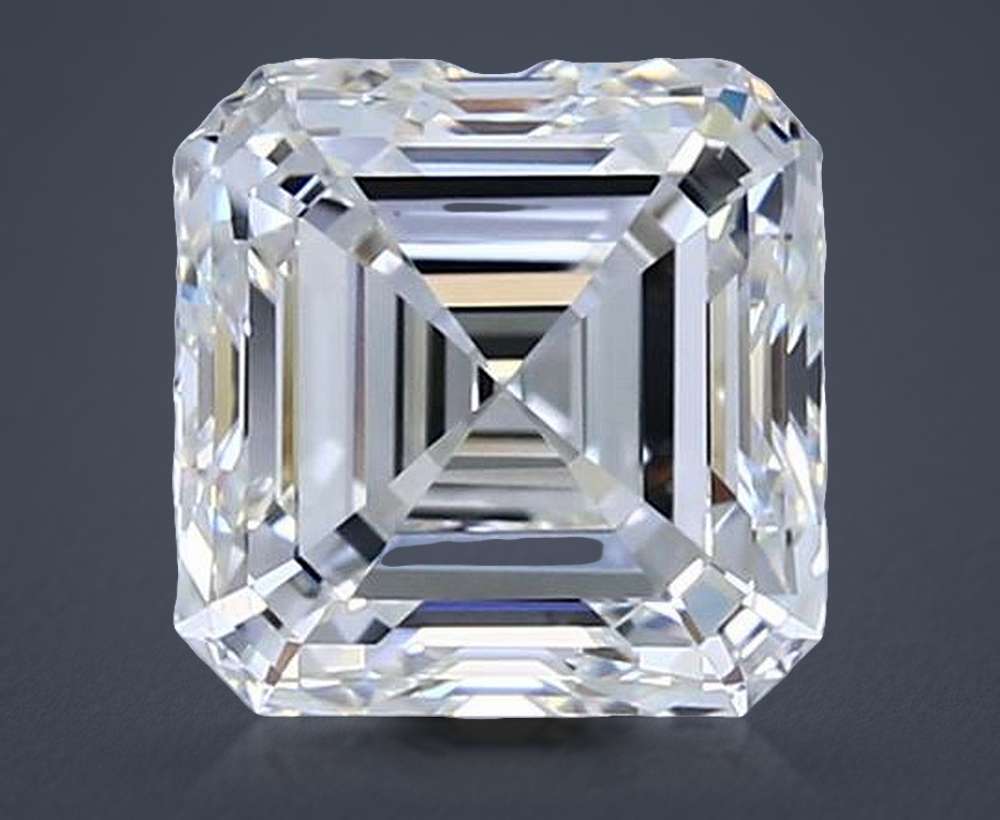 1.81 Carat Asscher Natural Diamond