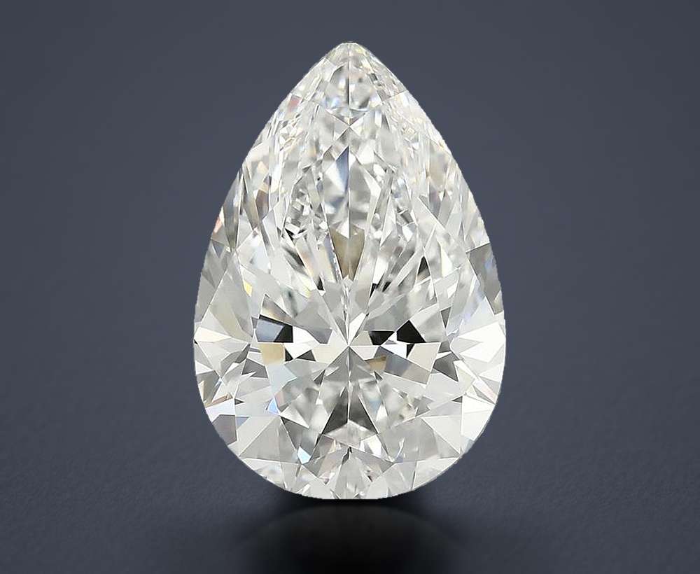 5.93 Carat Pear Lab Diamond