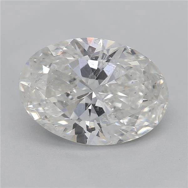 2.01ct H SI2 Rare Carat Ideal Cut Oval Diamond