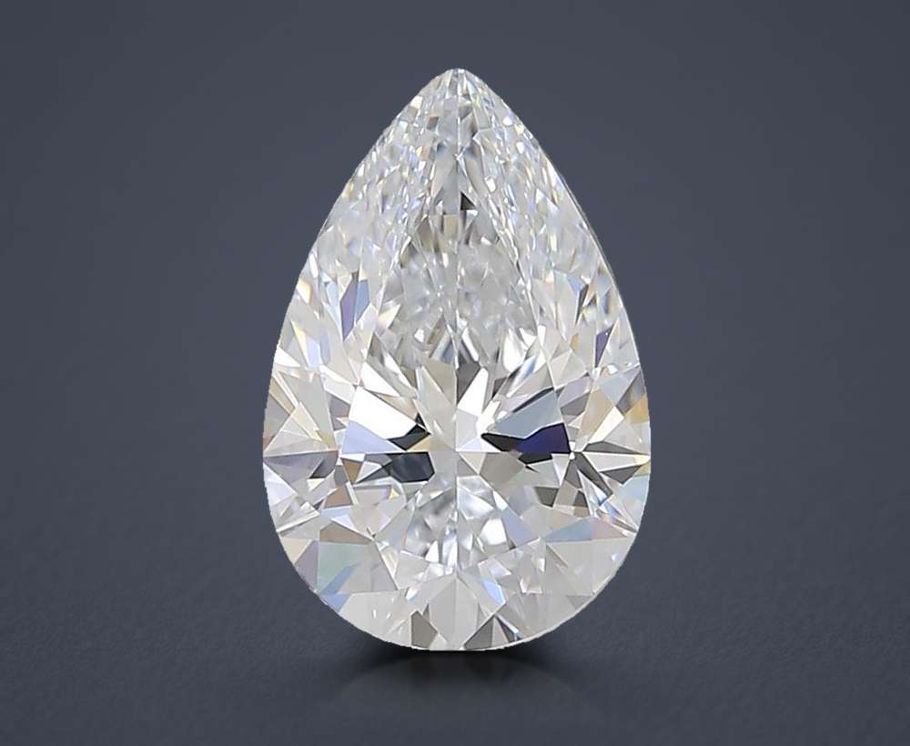 2.00 Carat Pear Lab Diamond
