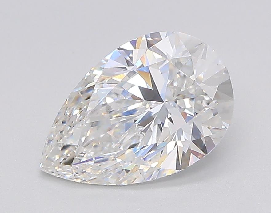 1.45ct E VS1 Rare Carat Ideal Cut Pear Lab Grown Diamond