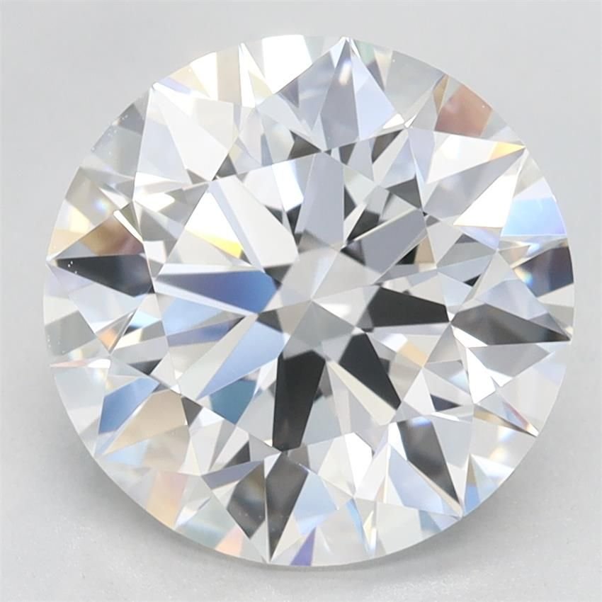 3.09ct D VVS1 Rare Carat Ideal Cut Round Lab Grown Diamond