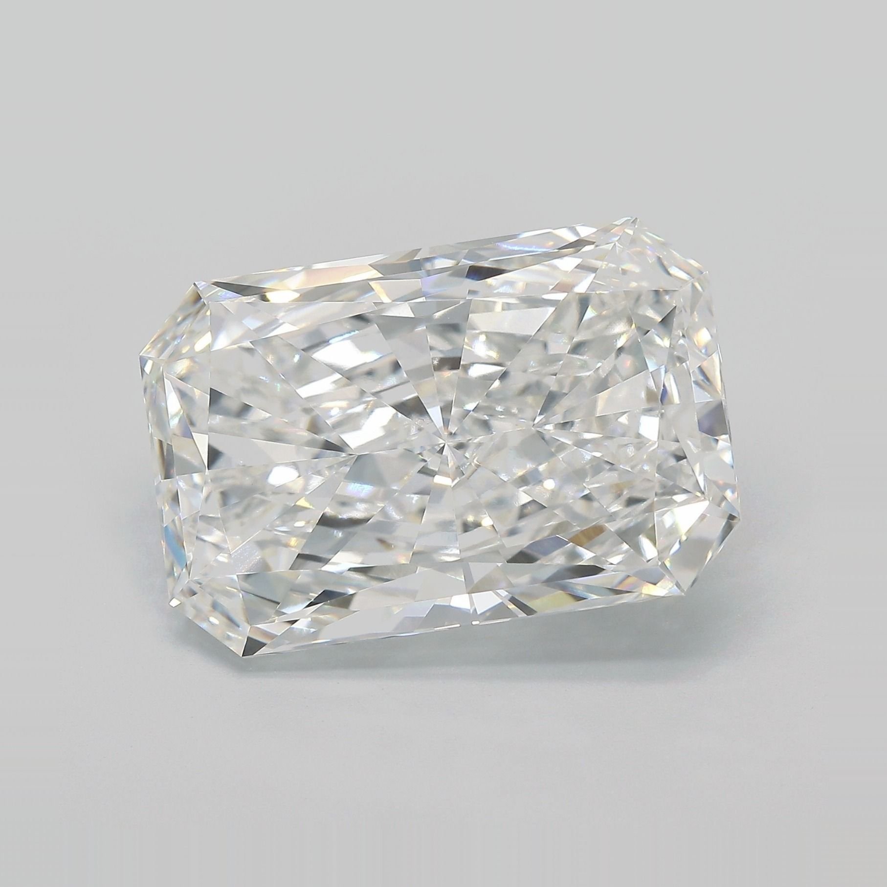 16.13ct F VVS2 Rare Carat Ideal Cut Radiant Lab Grown Diamond