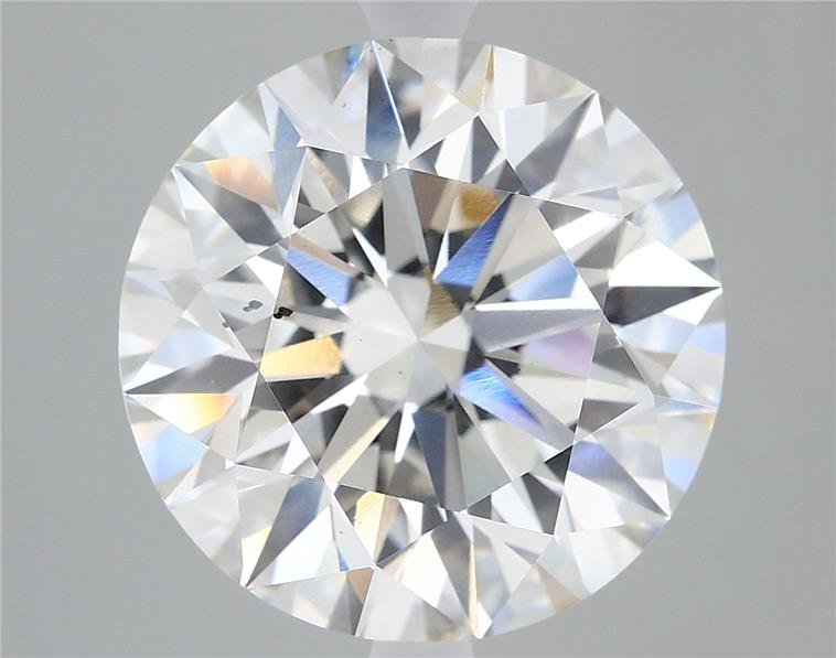 6.34ct G SI1 Excellent Cut Round Lab Grown Diamond