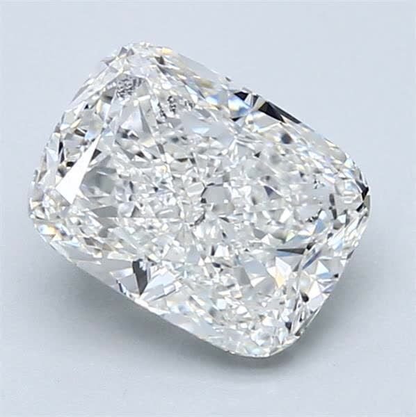 2.01ct G SI2 Rare Carat Ideal Cut Cushion Diamond