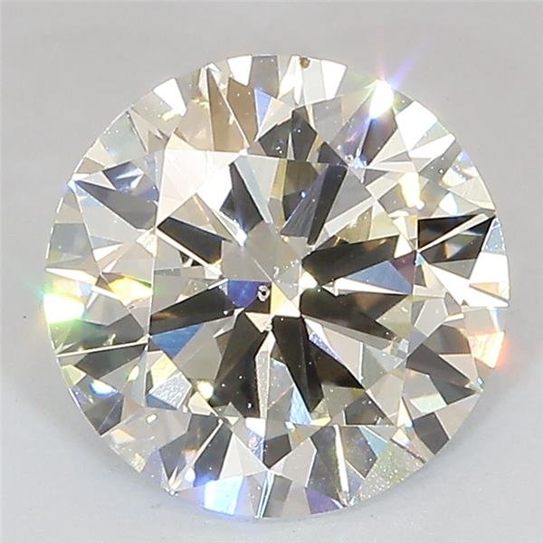 3.00ct J SI1 Excellent Cut Round Lab Grown Diamond