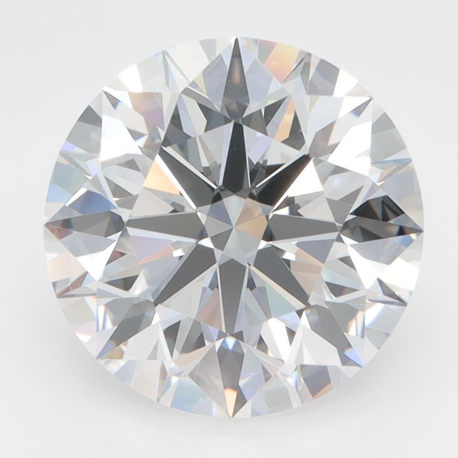 4.59ct D VVS1 Rare Carat Ideal Cut Round Lab Grown Diamond
