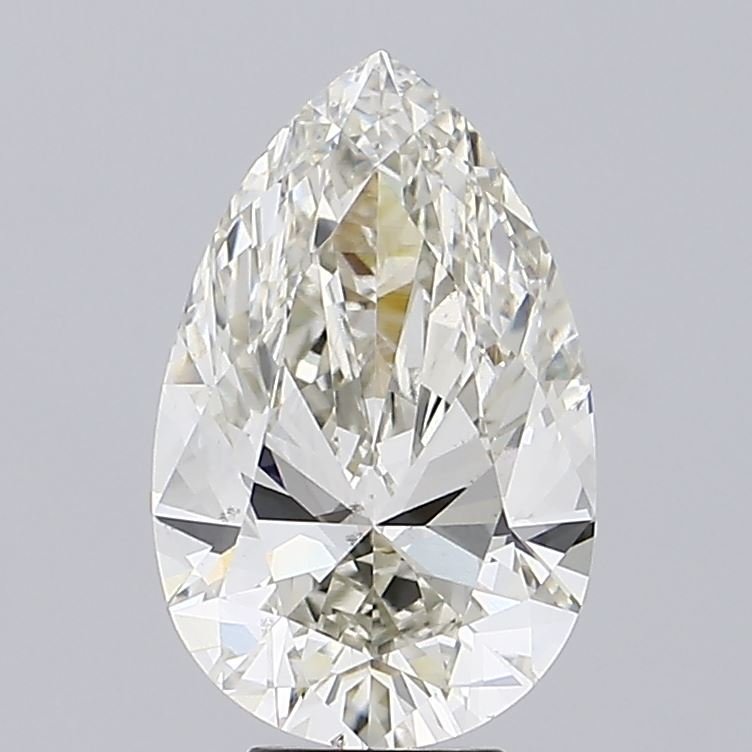 6.02ct I VS2 Rare Carat Ideal Cut Pear Lab Grown Diamond