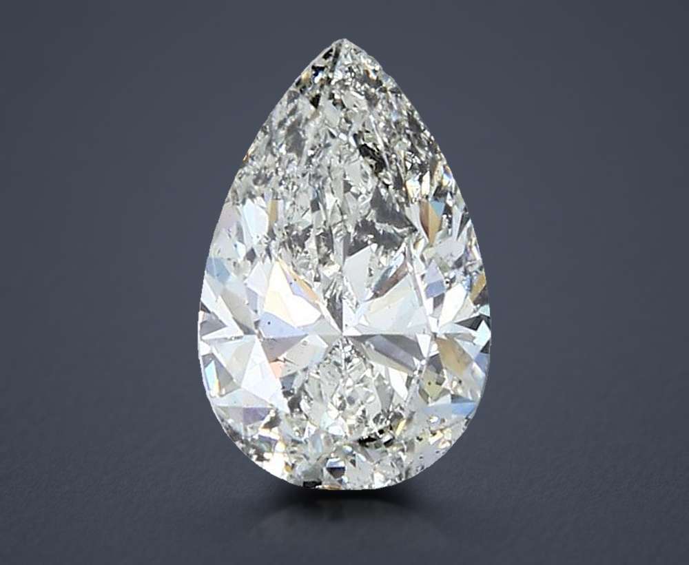 1.50 Carat Pear Natural Diamond