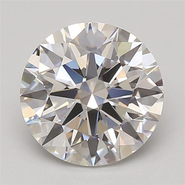 3.07ct E VS1 Rare Carat Ideal Cut Round Lab Grown Diamond