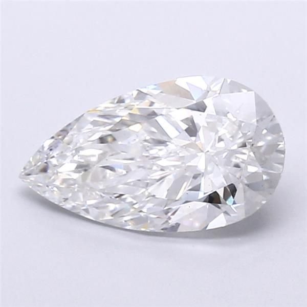 2.44ct E VS2 Very Good Cut Pear Lab Grown Diamond