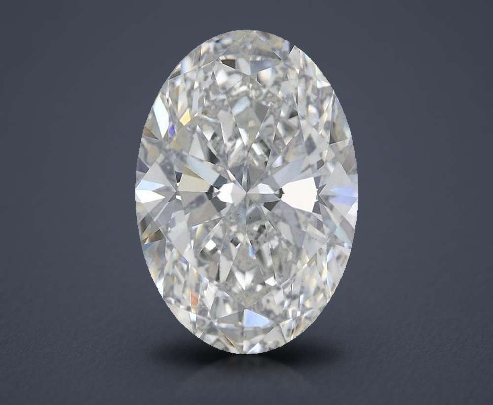 5.51 Carat Oval Lab Diamond