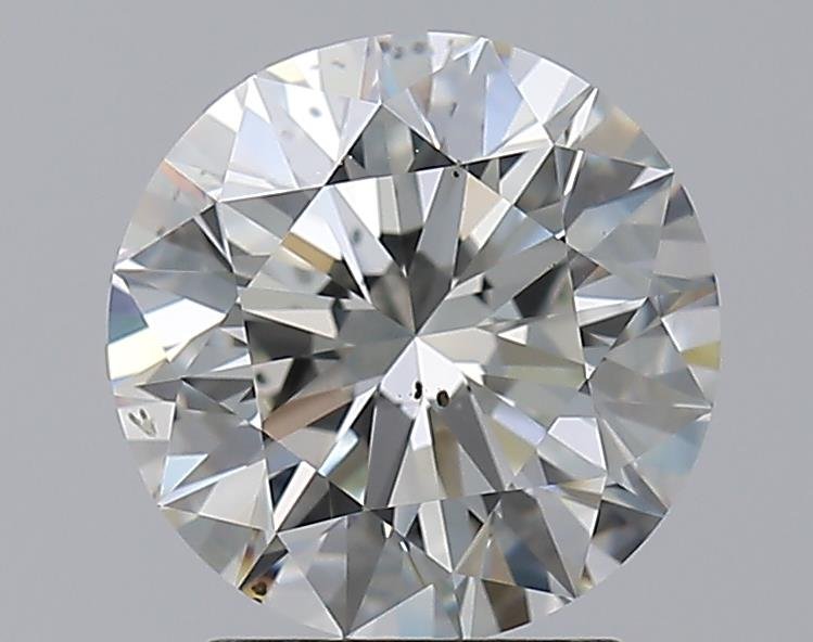 2.39ct I SI1 Rare Carat Ideal Cut Round Diamond