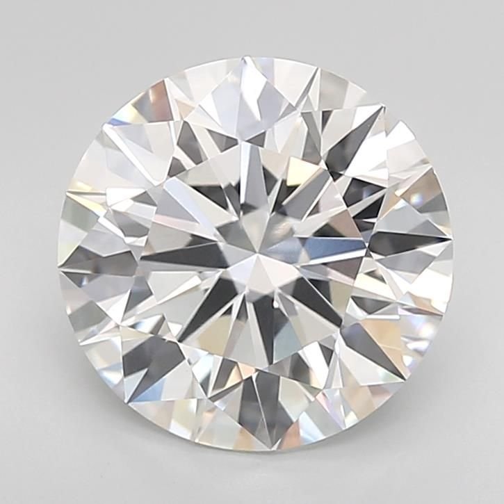3.75ct F VVS2 Rare Carat Ideal Cut Round Lab Grown Diamond