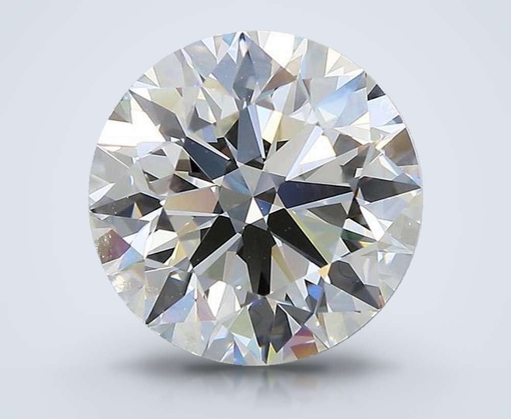 4.37 Carat Round Natural Diamond