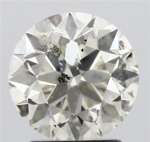 2.04ct J SI2 Excellent Cut Round Diamond
